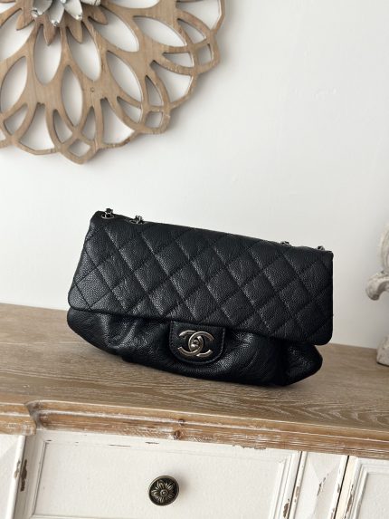 Chanel Vintage Pebbled Cloud Bag