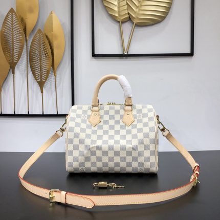 Louis Vuitton Speedy in Damier Azur Canvas